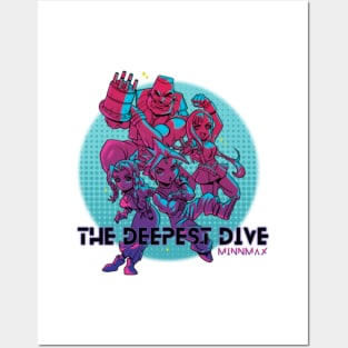 The Deepest Dive - With Text Posters and Art